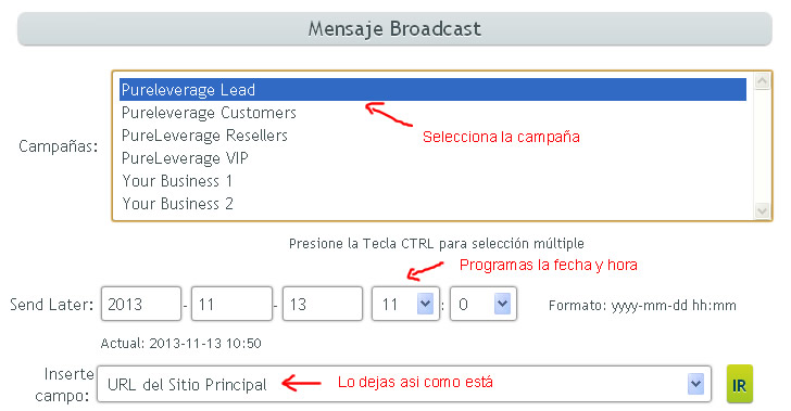 configuracion-broadcast-mensaje-pureleverage